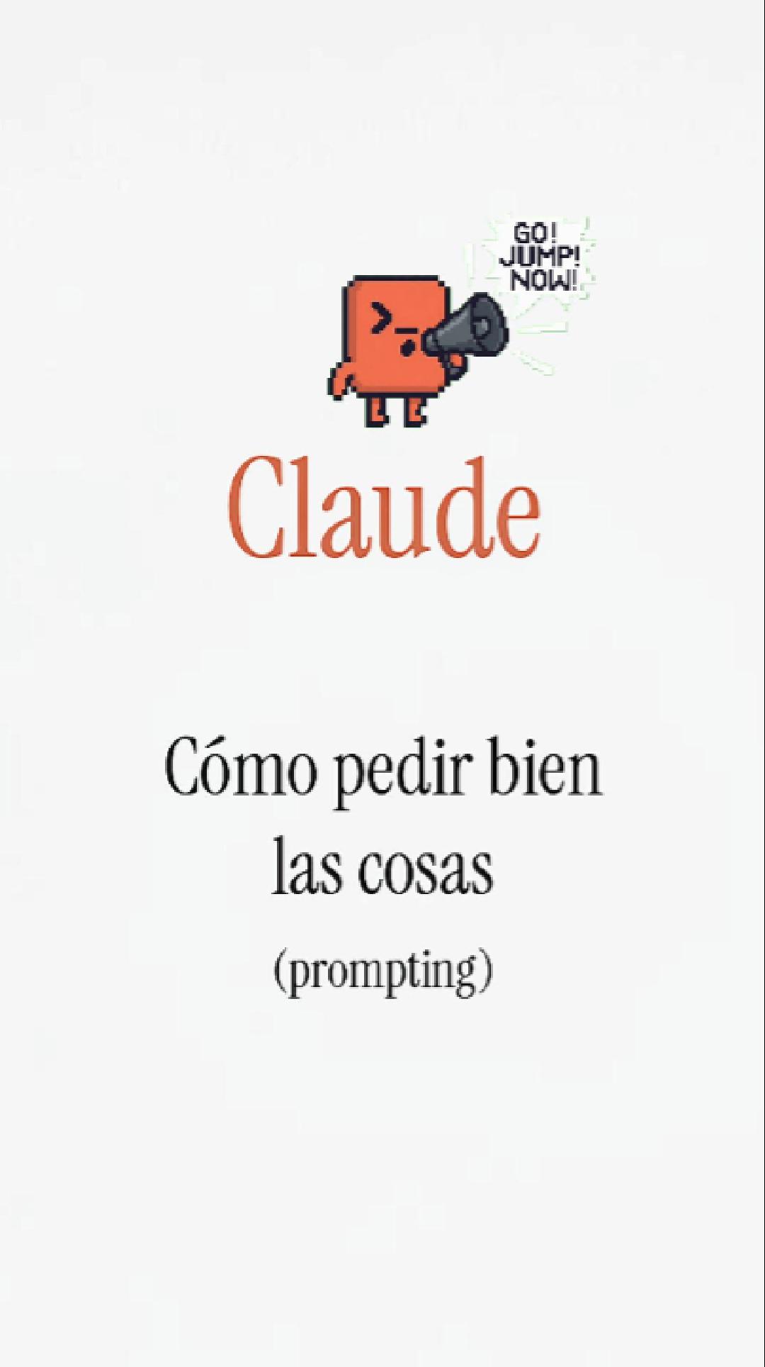 Cómo pedir bien a la IA prompting rol contexto ejemplo Claude