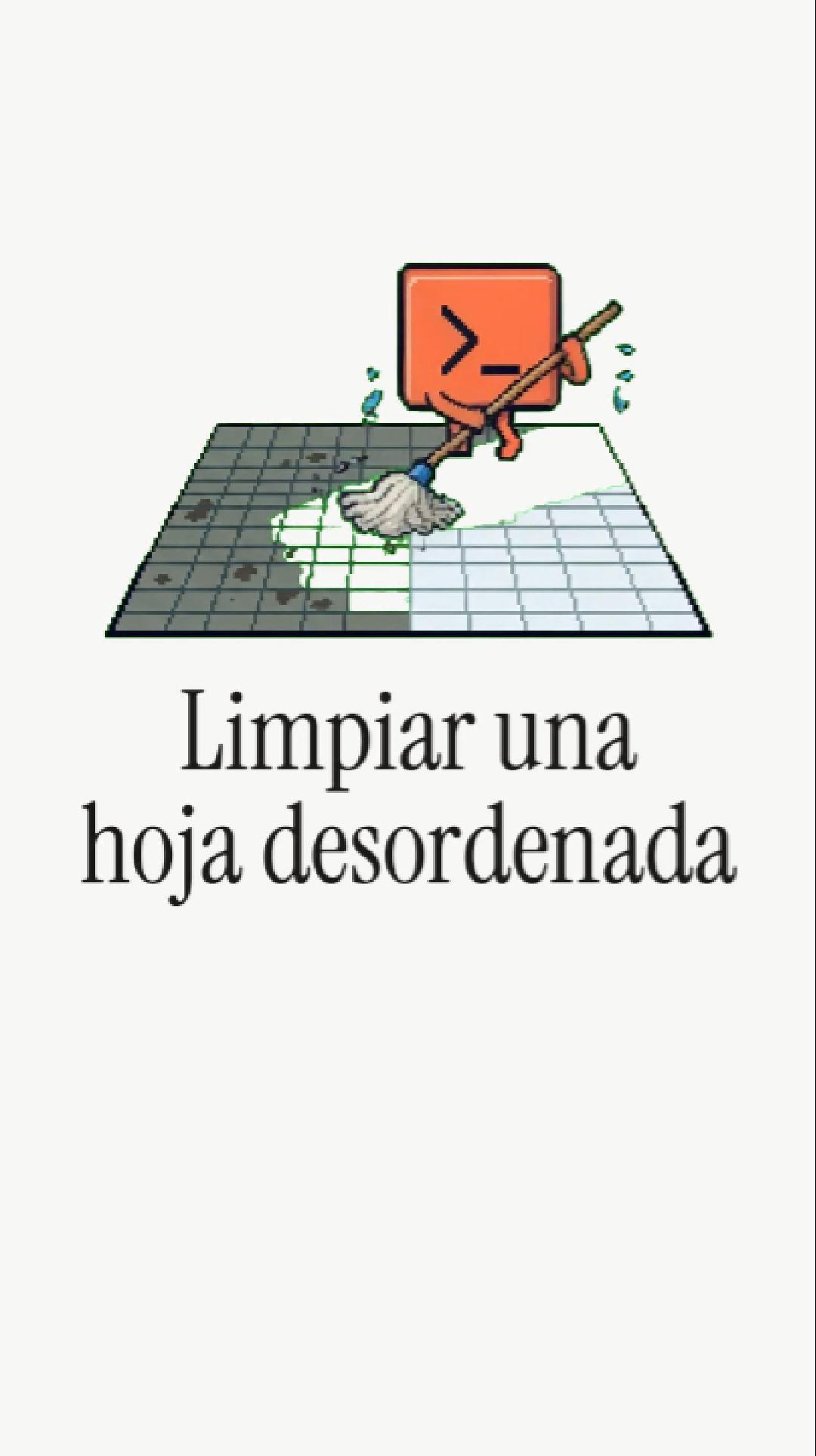 Limpiar datos Excel con IA duplicados fechas nombres Claude