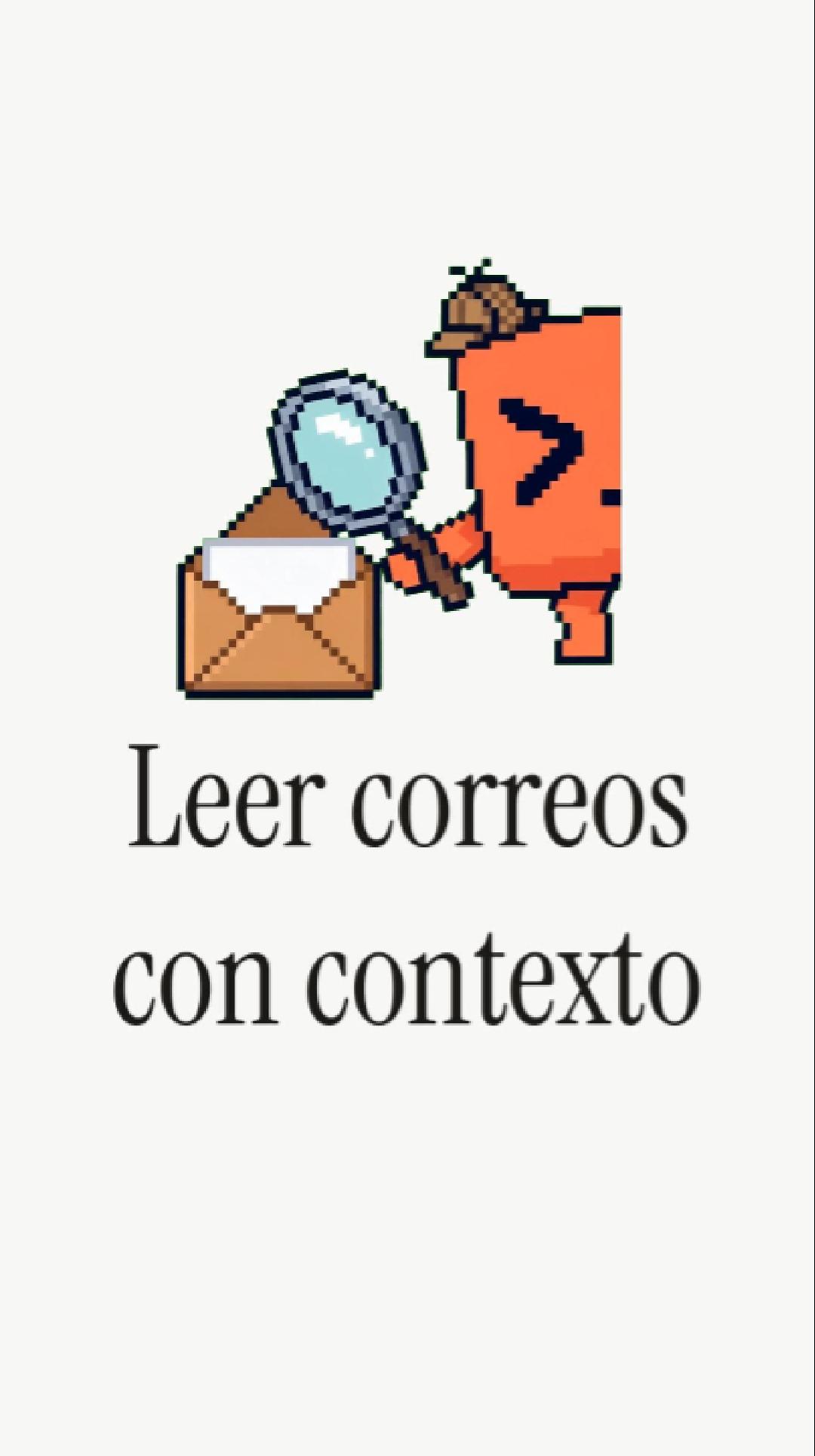 Resumir hilo correos cliente Claude acciones pendientes
