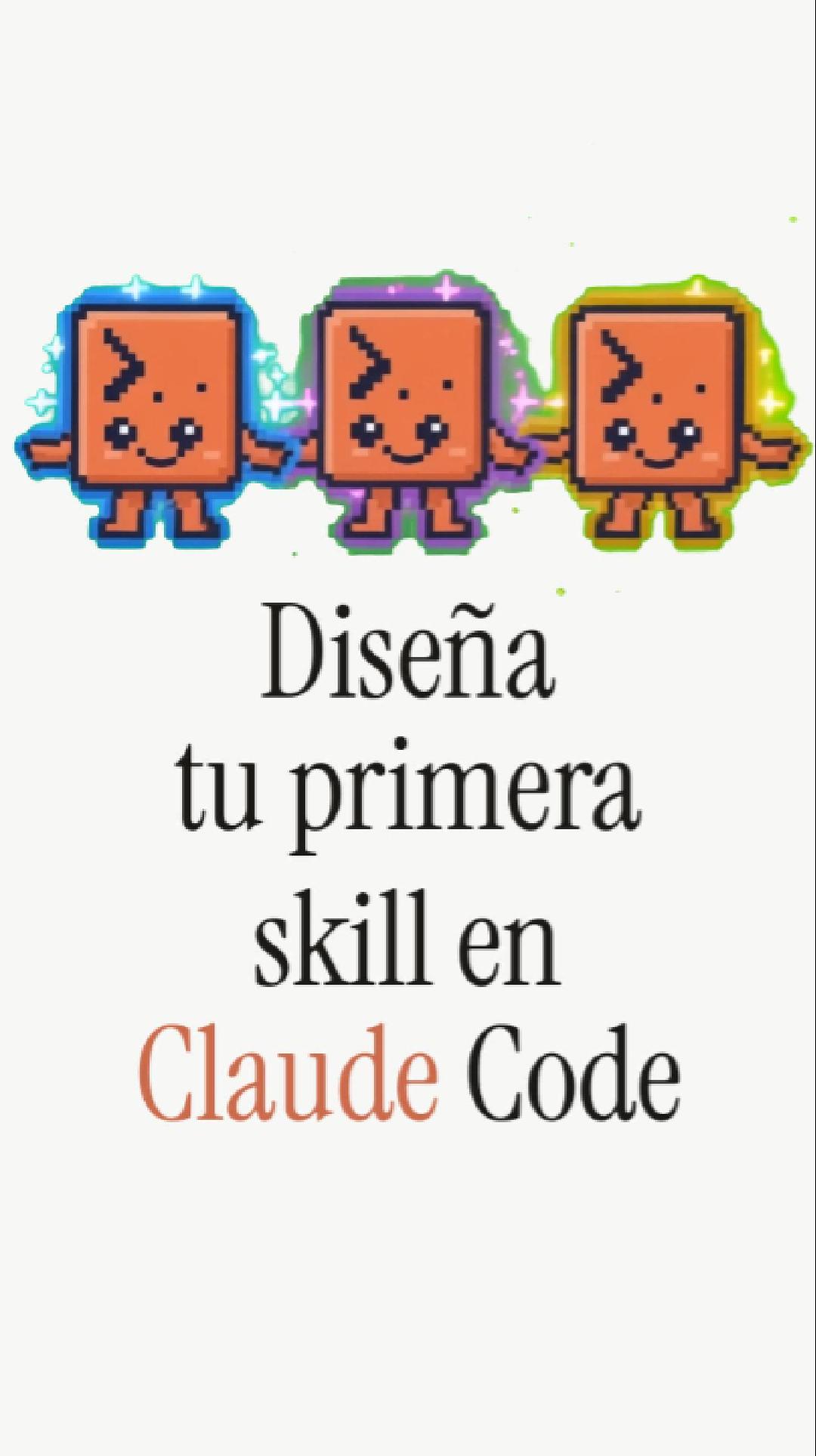 Crear una skill en Claude — ver vídeo en YouTube Shorts